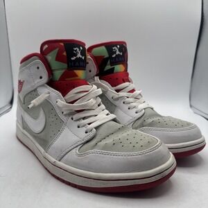 Nike Air Jordan 1 Mid 'Hare' 2015 719551-123 Men's Size 10.5